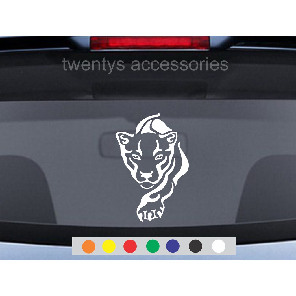 Car window sticker tiger sticker cutting sticker | Shopee Malaysia