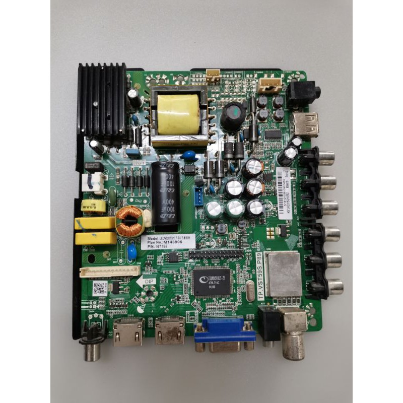 Hisense LED 32" TV Model: HMLED32D33 / Main Board: TP.VST59S.P89 ...