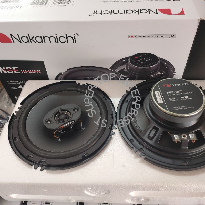 6'' Speaker NAKAMICHI 6 inch 4Way Coaxial Speaker NSE-1617 | Shopee ...