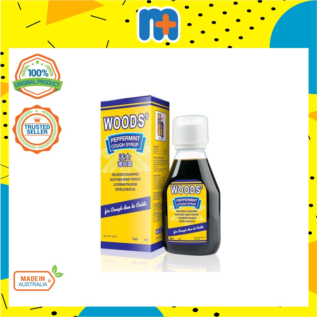 [MPLUS] WOODS' Cough Syrup for Adult 50ml Shopee Malaysia