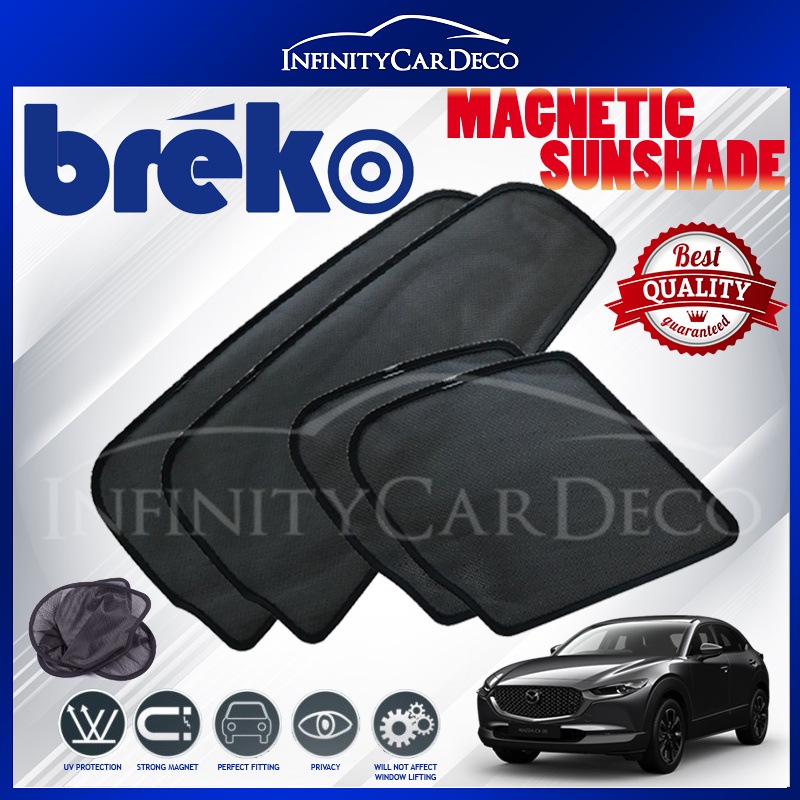 Mazda CX30 CX30 (4pcs) BREKO SHADES 100 High Quality Fully