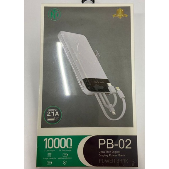 DNA Design Powerbank 10000mAh (white) | Shopee Malaysia