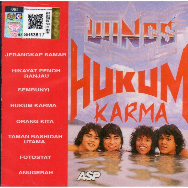 Wings Hukum Karma CD Album Shopee Malaysia