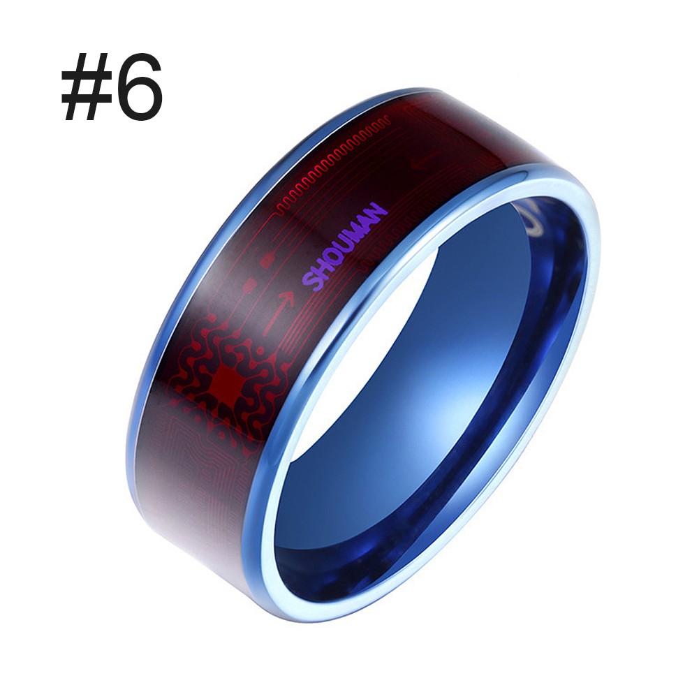 RL HW Waterproof Smart Ring App Enabled Wearable Technology For iOS Android Windows NFC Smartphones Shopee Malaysia