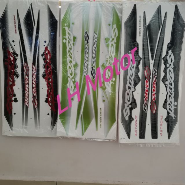 Yamaha 🌟Nouvo s ( 2 ) 🌟Body Sticker | Shopee Malaysia