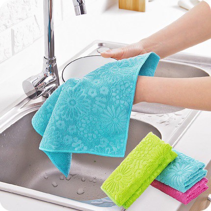 Kitchen Dish Towel Non-stick Oil Double-layer Dish Washing Cloth Kitchen  Cleaning Wipes Selangor, Malaysia, Kuala Lumpur (KL), Puchong Supplier,  Supply, Wholesaler, Retailer