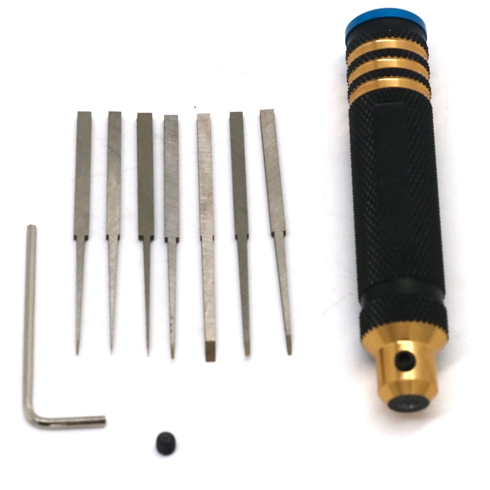 thumbnail image 2 of Precision Carving Chisel Set For Model Making – 0.2-3.0mm Scribe Line Cutter, MG Tool MS-048 2 of 6