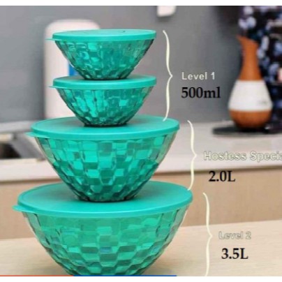 [[Ready Stock]] Tupperware Prism Bowl | Shopee Malaysia