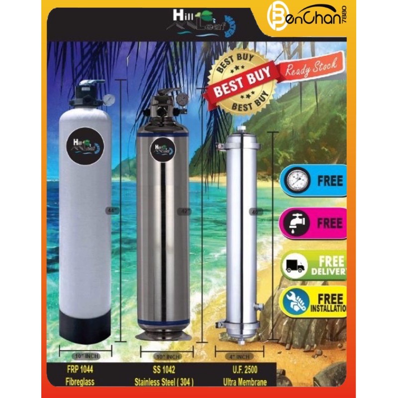 🌟(Ready Stock)🌟 Free Installation🌟 Master Water Filter Outdoor(FRP ...