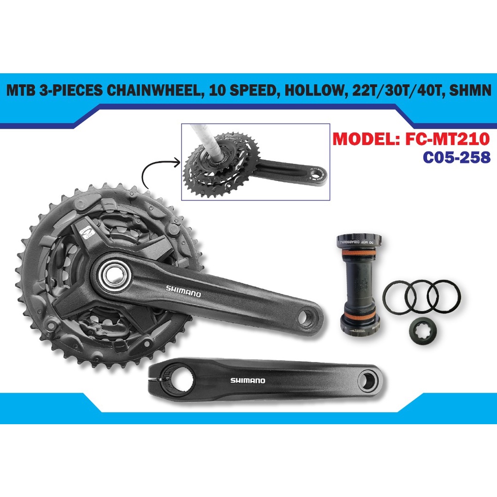 2x10 best sale mtb crankset