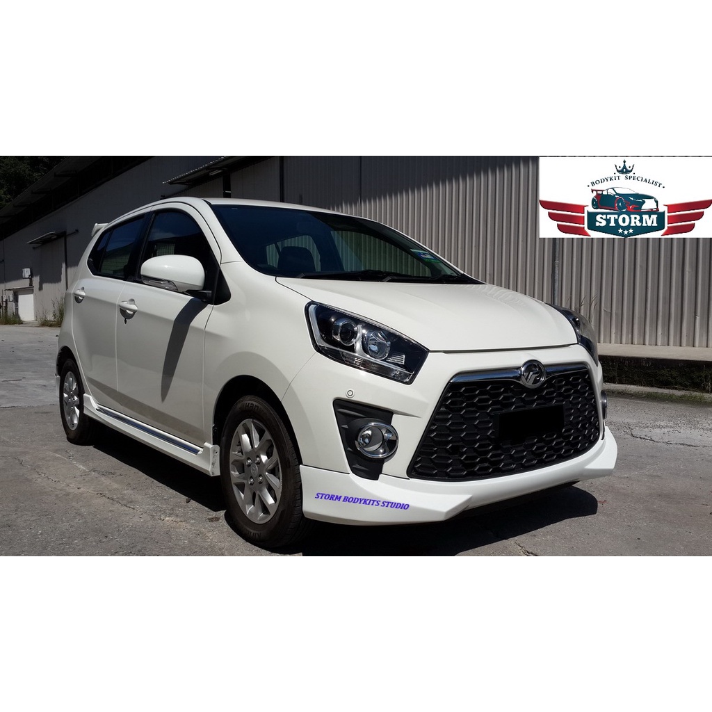 **PERODUA AXIA 2014 - 2016 ( SE / ADVANCE SPORTIVO ) FRONT SKIRT - PU ...