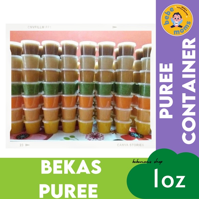 Bekas Puree Baby 1oz / Bekas Letak sos / Food Container | Shopee Malaysia