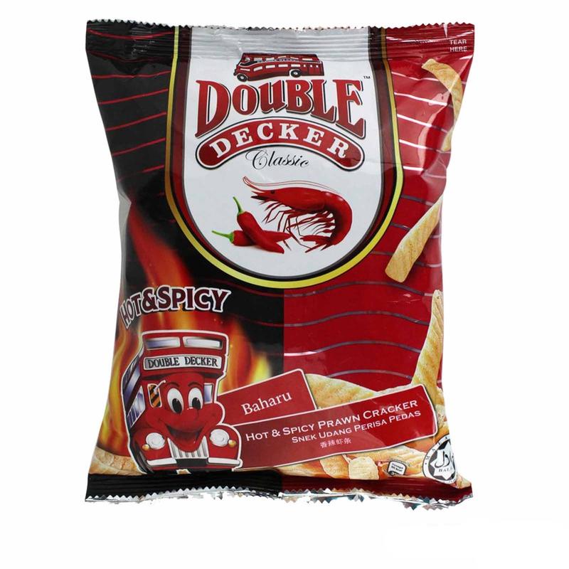 Double Decker Hot & Spicy Prawn Crackers (60g) | Shopee Malaysia