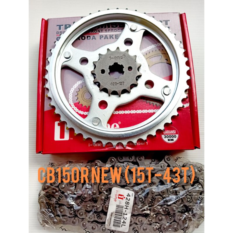 gear set honda cbr 150r