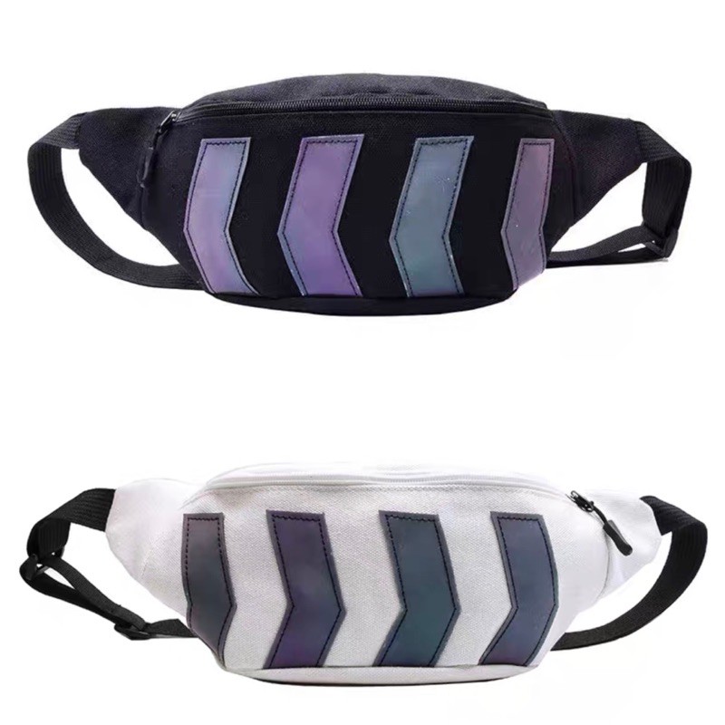 Hype Reflective Waist   Shoulder Bag 