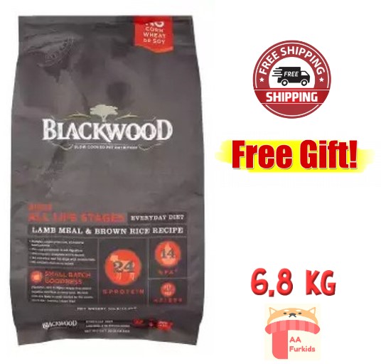 Blackwood 3000 All Life Stage Lamb Meal &Brown Rice Dry Dog Food 6.8KG