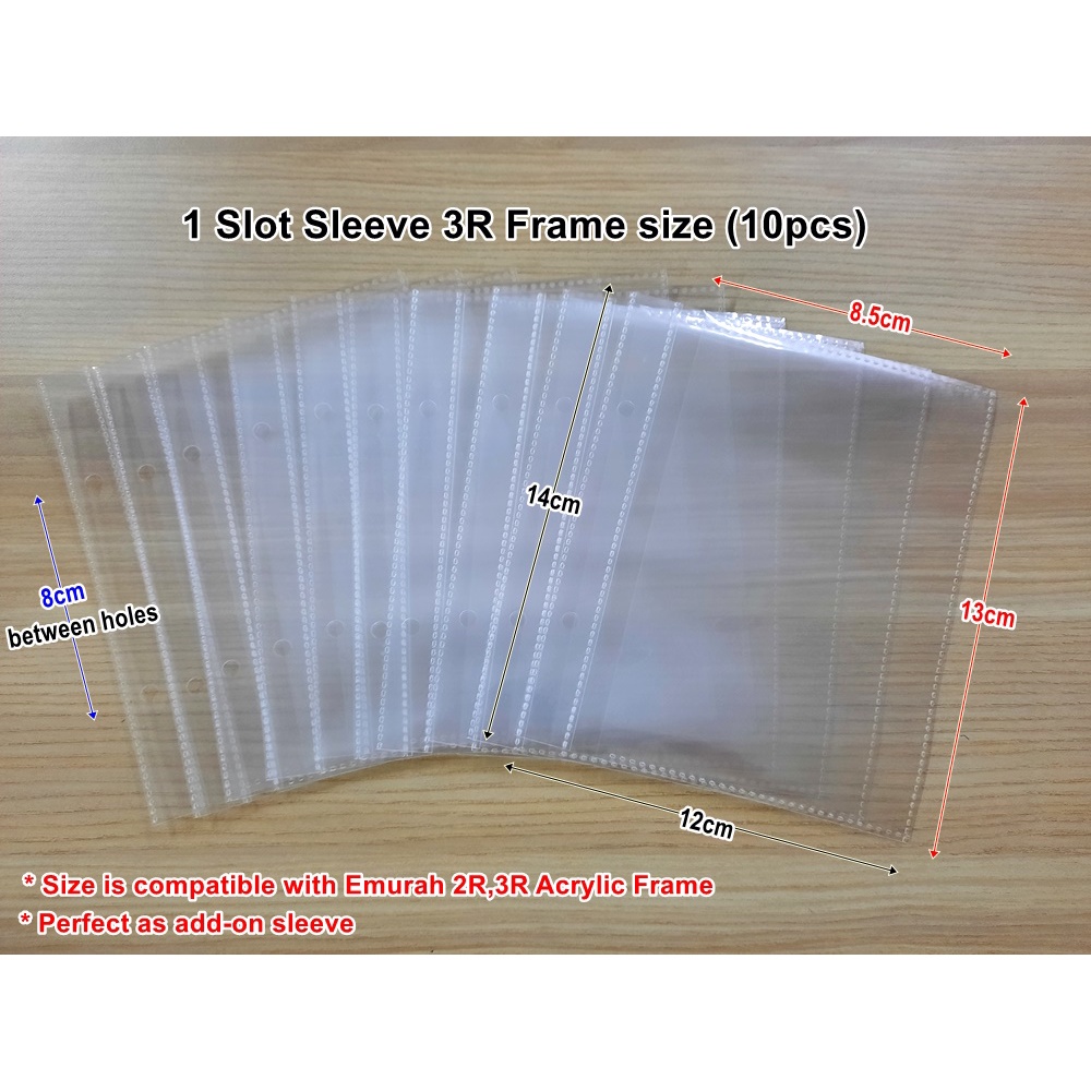 Acrylic Photo Frame Stand 2R 3R 4R Lomo Card Frame Photocard sleeve ...