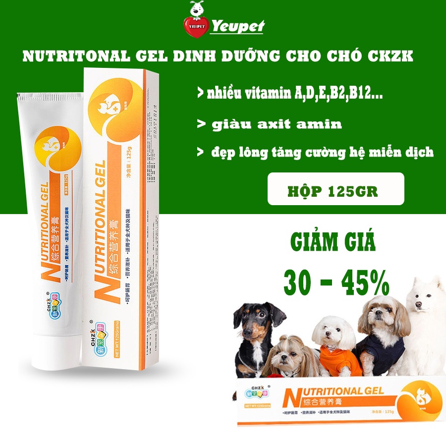 Nutritional Dog Gel, Calcium Supplement, Pet Nutrition 120gr Shopee Malaysia