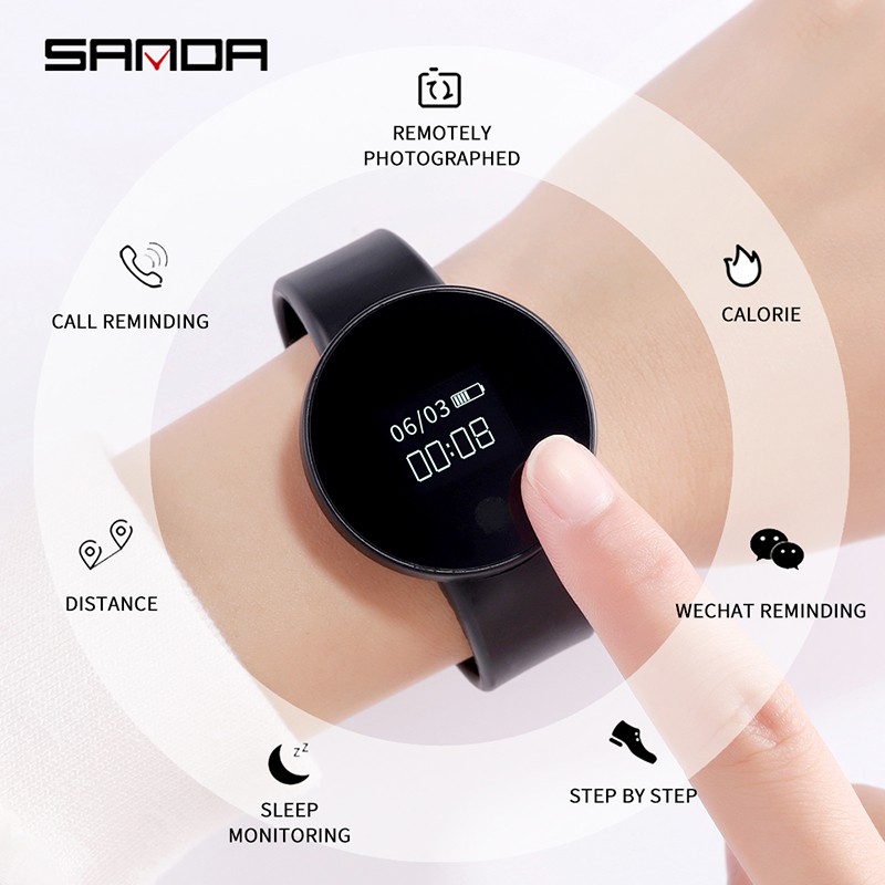 Sanda bluetooth smart watch for store ios android