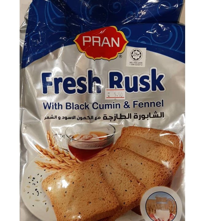 Pran-Fresh Rusk With Black Cummin & Fennel 350gm | Shopee Malaysia