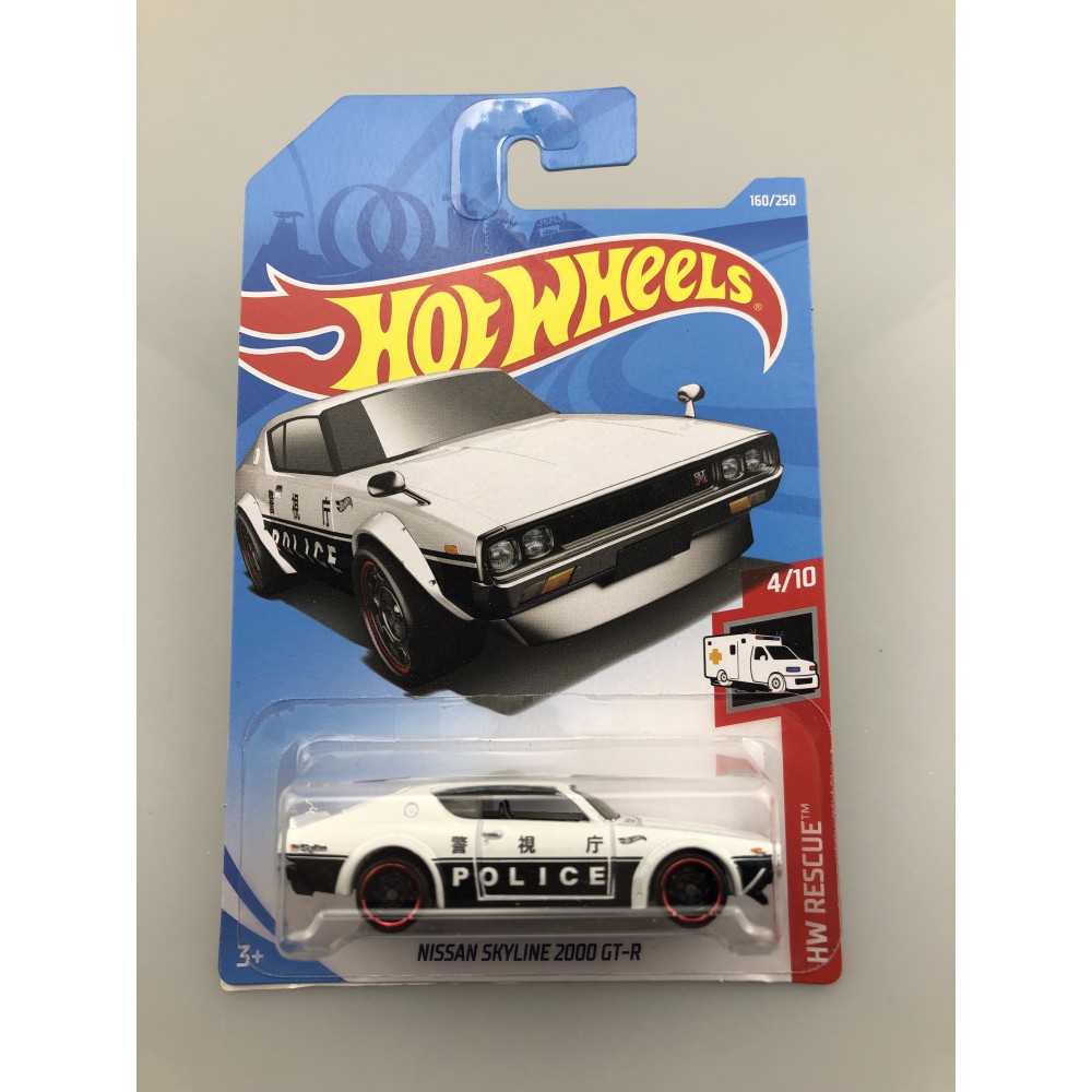 Hot wheels nissan sales skyline police