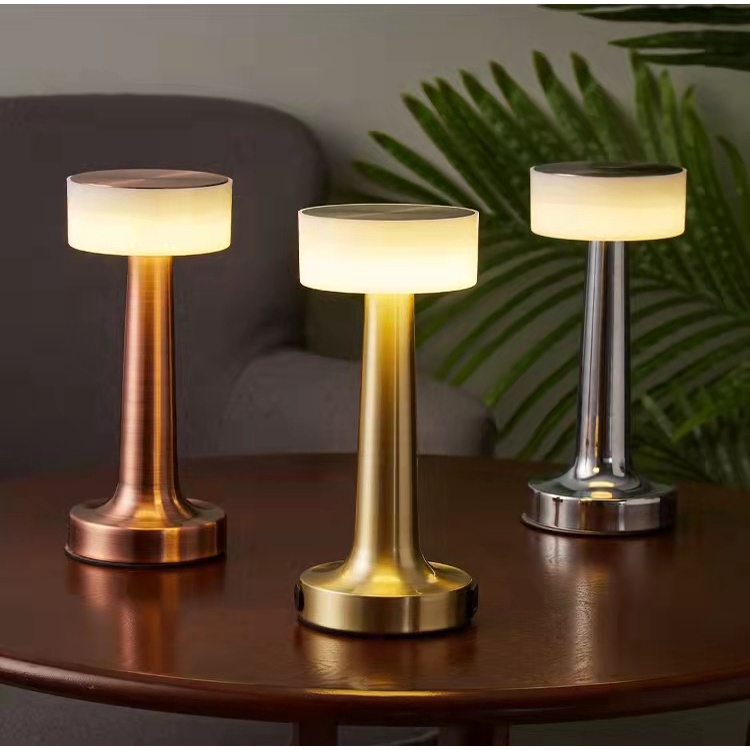 Touch sensor 3 steps dimmable Retro Bar Table Lamp LED Desktop Night