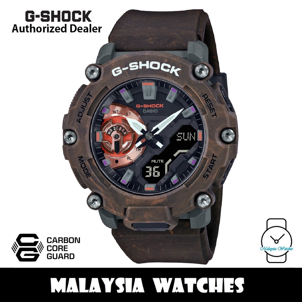 (OFFICIAL WARRANTY) Casio G-Shock GA-2200MFR-5A Mystic Forest Carbon ...