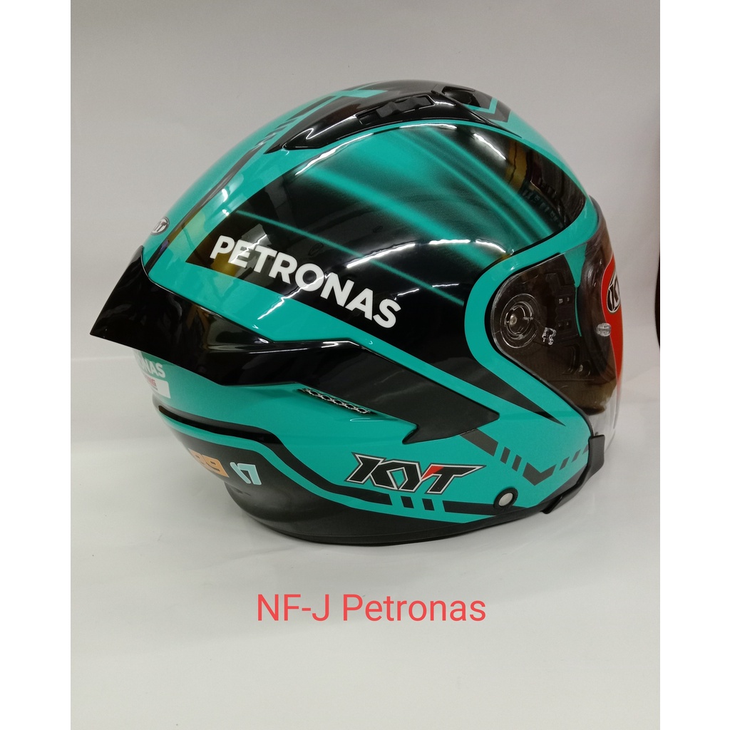 HELMET KYT NFJ PETRONAS , HONDA SERIES Shopee Malaysia