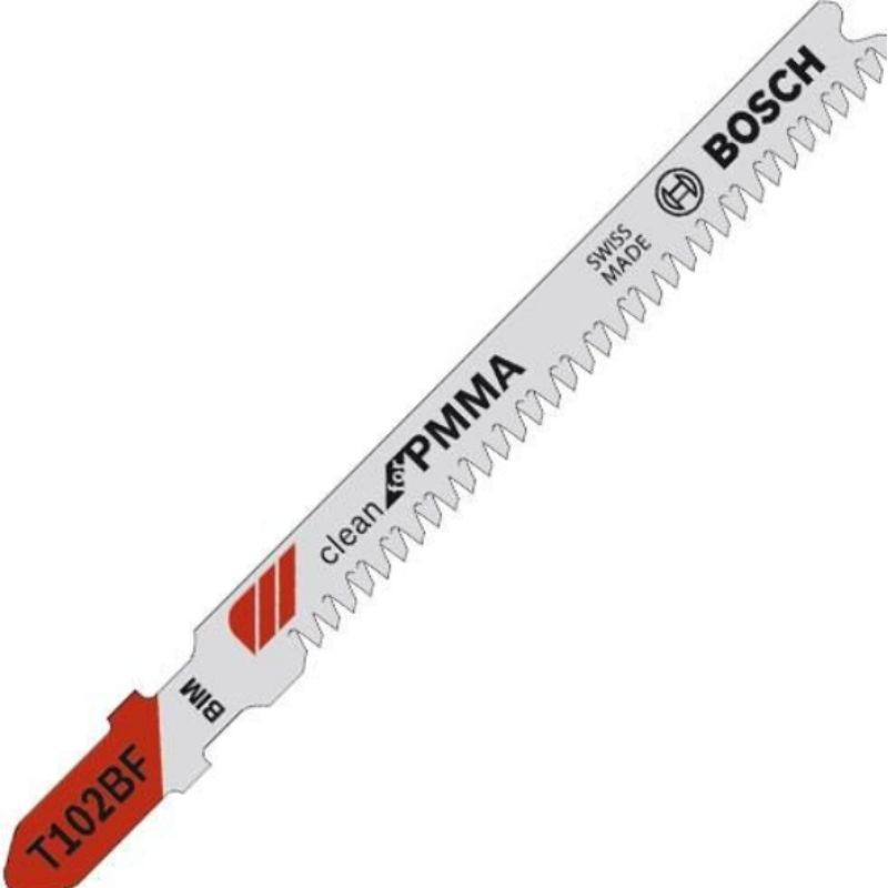 Stichsägeblatt T 102 H Bosch VE à 5 Stück Clean for PVC | KOCH Freiburg GmbH