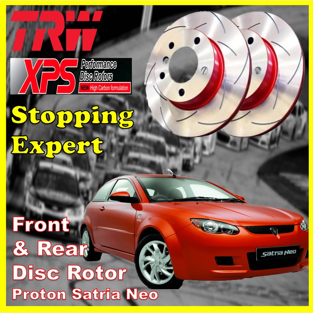 TRW XPS Proton Satria Neo / R3 Brake Front Disc Rotor | Shopee Malaysia