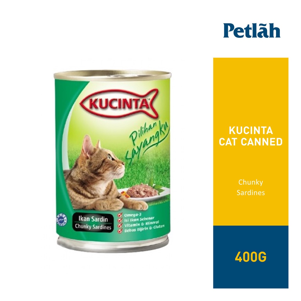 Kucinta Cat Canned Wet Food 400g Shopee Malaysia