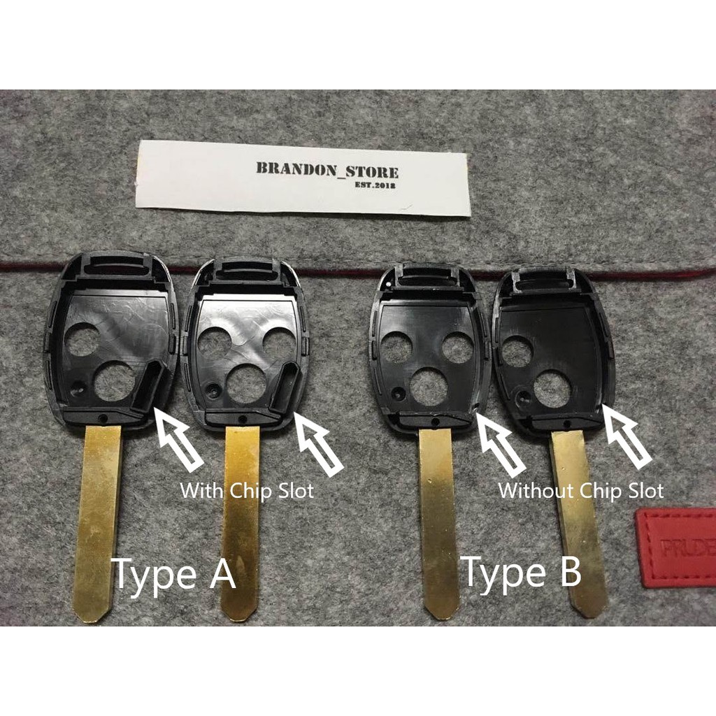 Honda Replacement Key Case with blade Shopee Malaysia