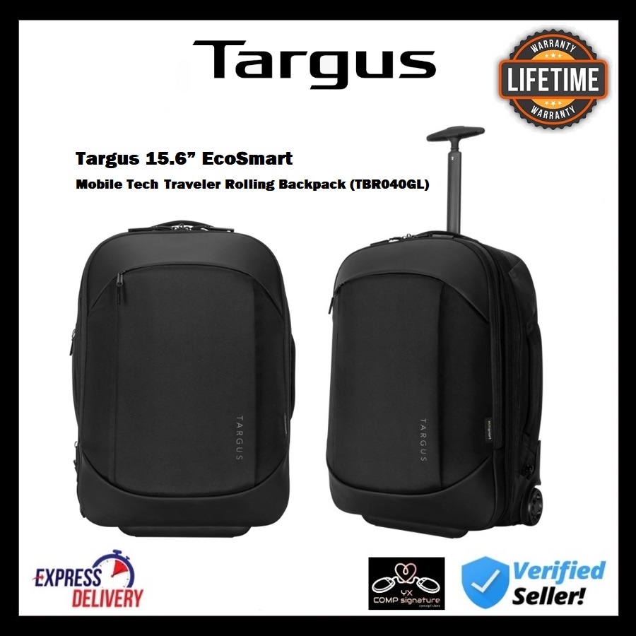 TARGUS TBR040 TARGUS BP 15.6 INCH ECOSMART MOBILE TECH TRAVELER ROLLING