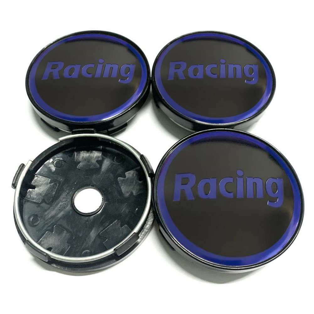 4X Racing 60mm Nabendeckel Radkappen Kap