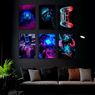 HIASAN DINDING Woodie Wall Hanging Gaming Edition V3 Wall Decor ...