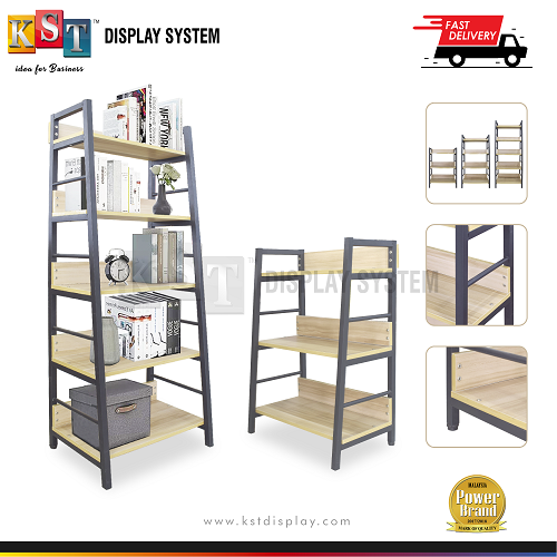 Multifunctional modern rack / Modern ladder book rack / Storage rack ...