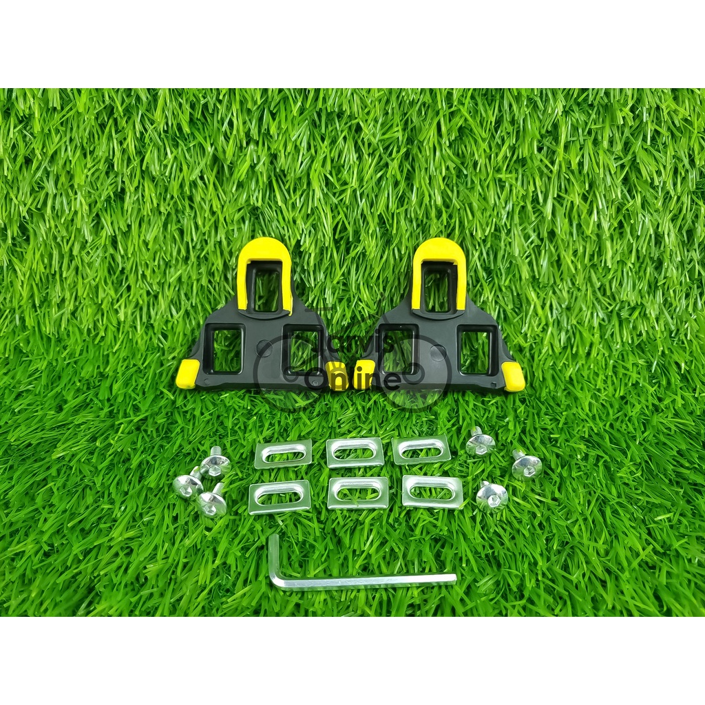 Road Bike Cleats Clipless Pedal Attachment Fits Shimano SPD System