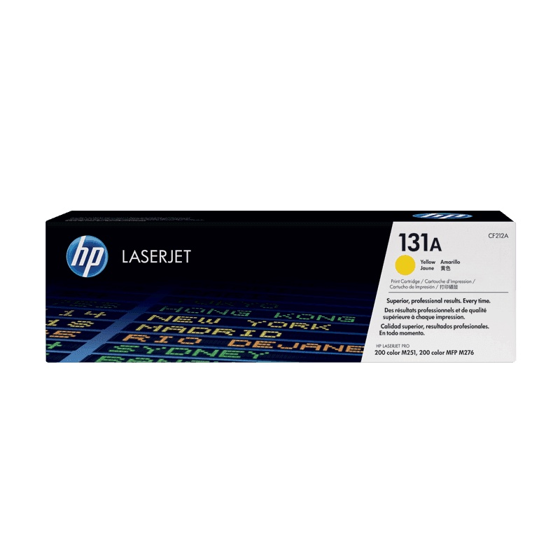 HP CF212A 131A Yellow Original LaserJet Toner Cartridge | Shopee Malaysia