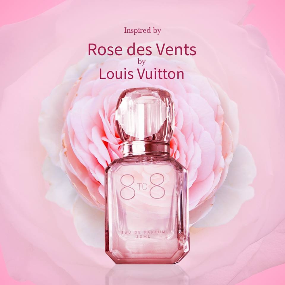 8to8 Inspired Perfume - Louis Vuitton (LV) Rose des Vents (30ml)
