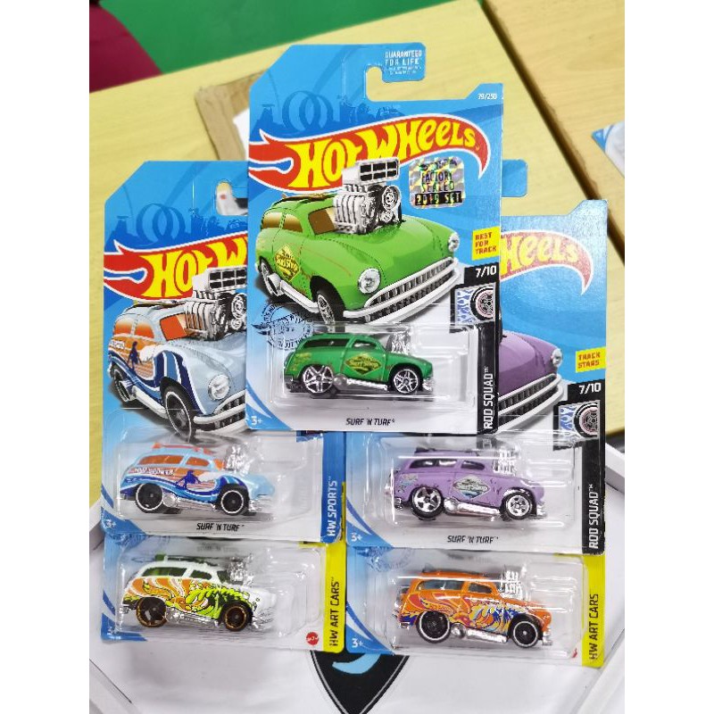 Hot wheels surf 2024 n turf 2019