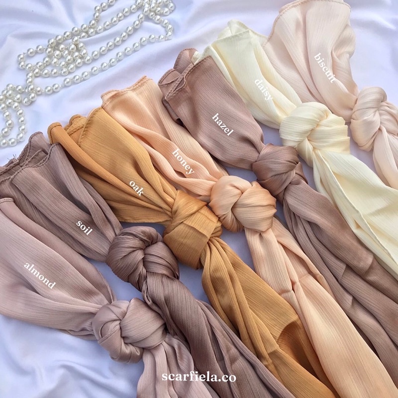 shawl satin ombra