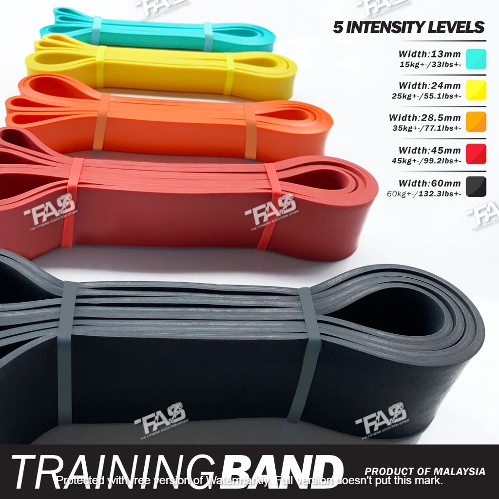 Resistance band workout online shopee