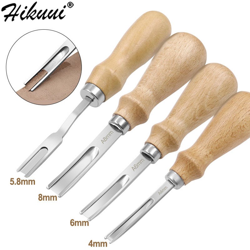 OWDEN 6.0mm French Style Wide Edger Skiver Edge Beveler Leather Skiving Thinning Tool – OWDEN CRAFT