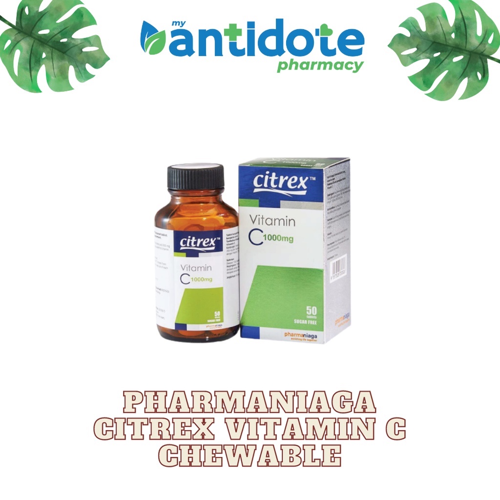 CITREX Vitamin C Chewables 1000mg | Shopee Malaysia