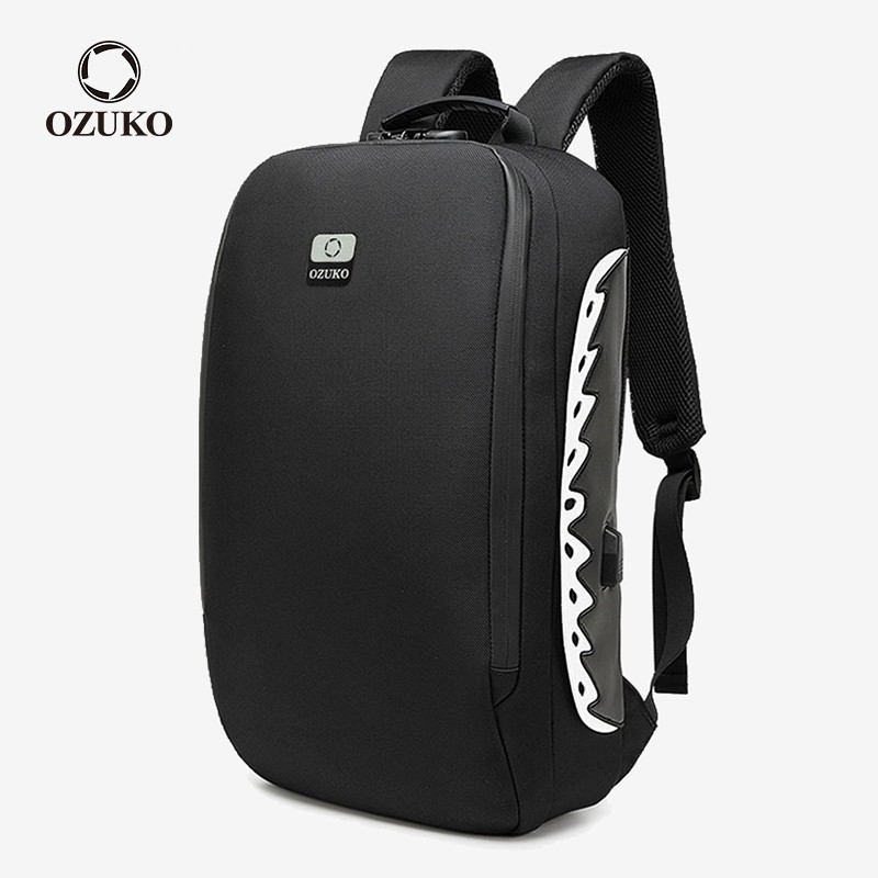 OZUKO Anti Theft Men Laptop Backpack Waterproof For Teenager