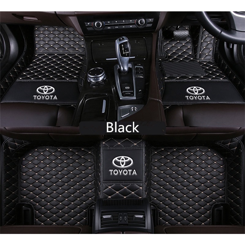 TOYOTA Tundra Fortuner Waterproof Leather Car Carpet Car Floor Mats