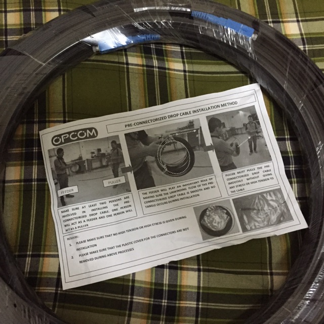 OPCOM PRE CONNECTORIZED IB 1C 100M DROP CABLE | Shopee Malaysia