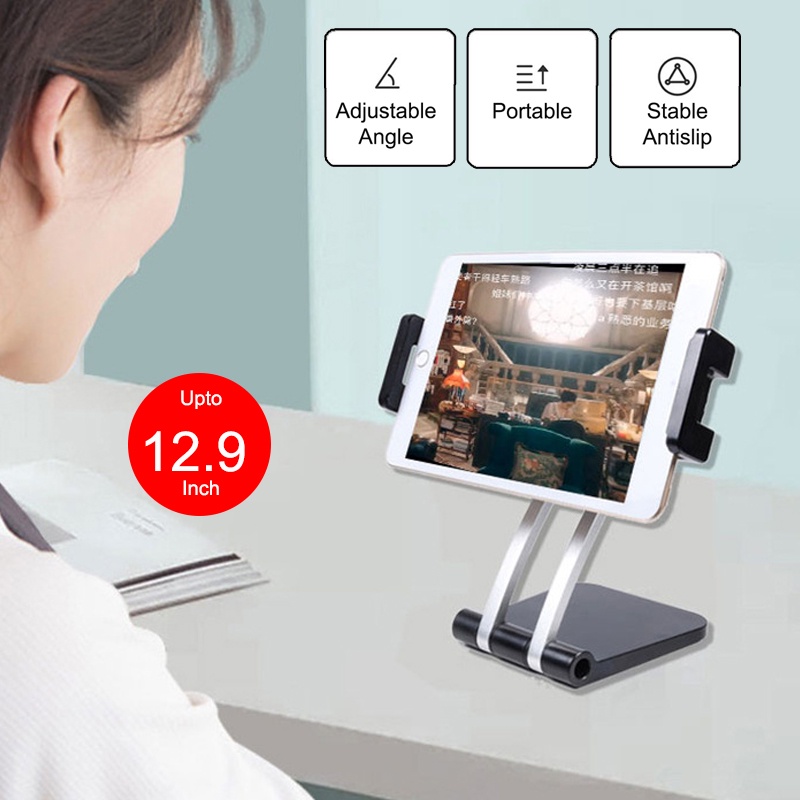 13 inch Solid Tablet Holder Mobile Phone Stand Ergonomic Portable ...