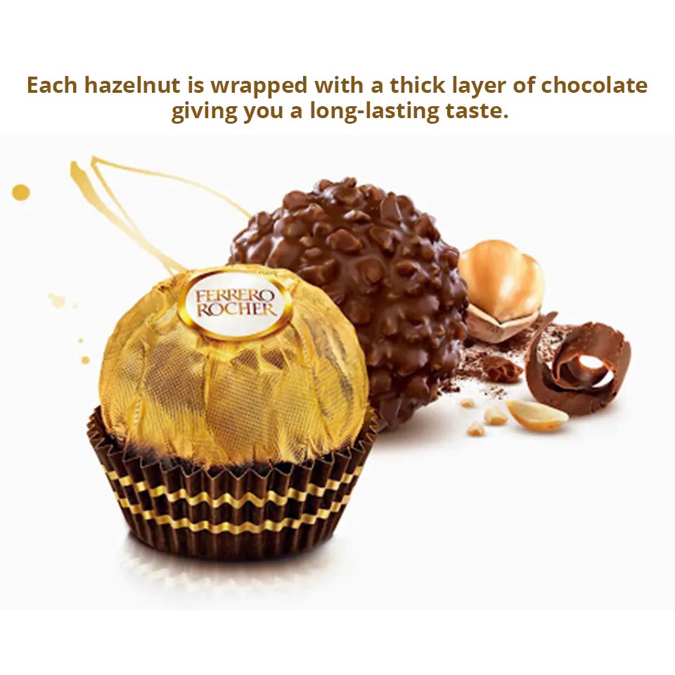 FERRERO ROCHER CHOCOLATE T30 375G ( 30 PCS ) | PGMall