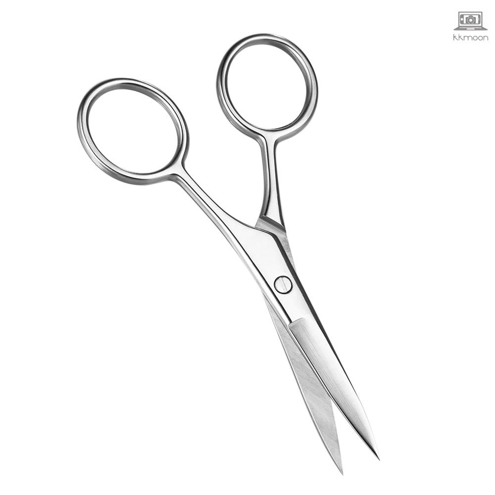 Beard Mustache Scissor Stainless Steel Eyebrow Nose Hair Shaver Trimmer